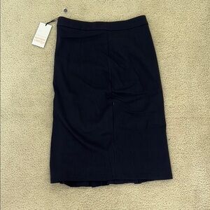 Vintage Style Elegant Black Pencil Skirt